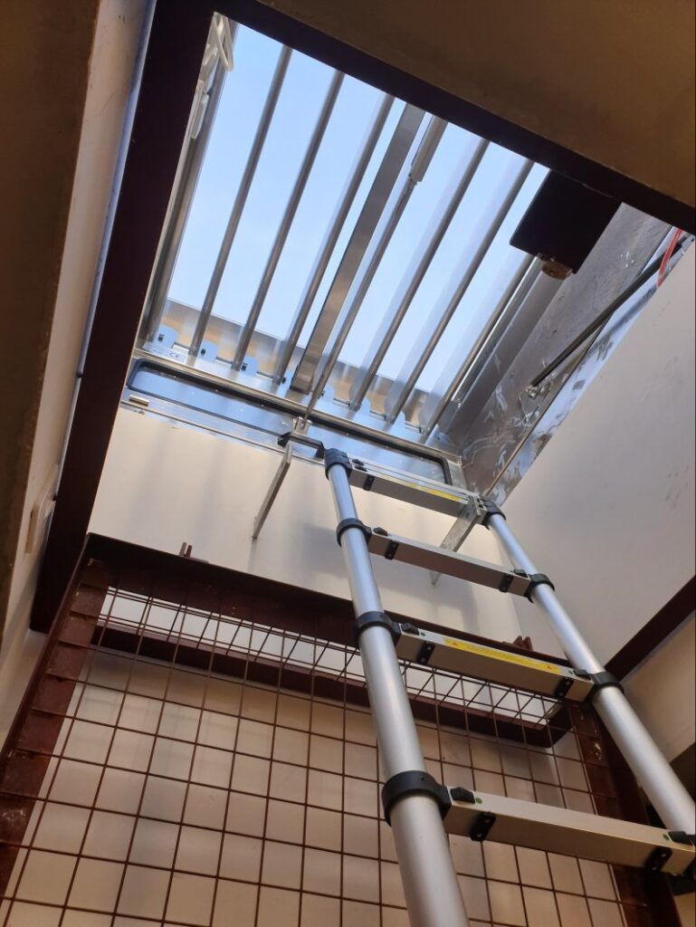 smoke vent in building